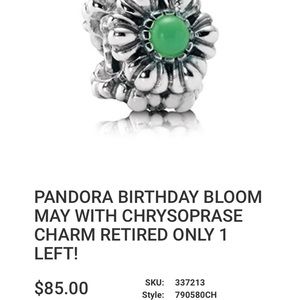 Pandora May birthday Bloom Charm